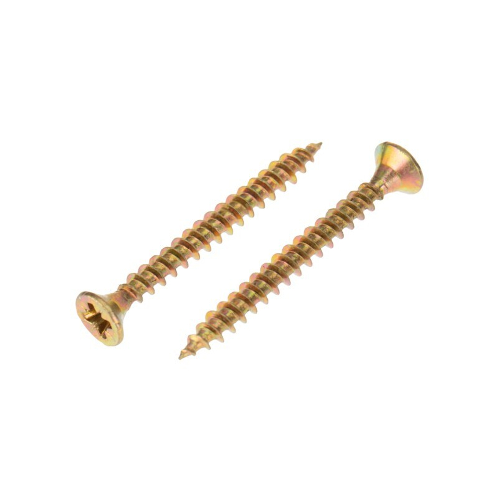 САМОРЕЗ УНИВЕРС.KRANZ 3.5Х35, ЖЕЛТ.ЦИНК, КОРОБ (200 ШТ./УП.)