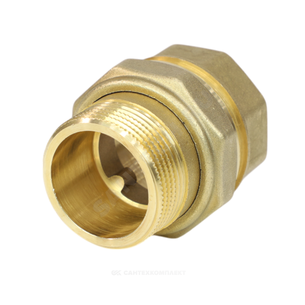 Соединитель латунь американка Ду 20 (3/4") прямой ВР/НР LD LD.65.520.20