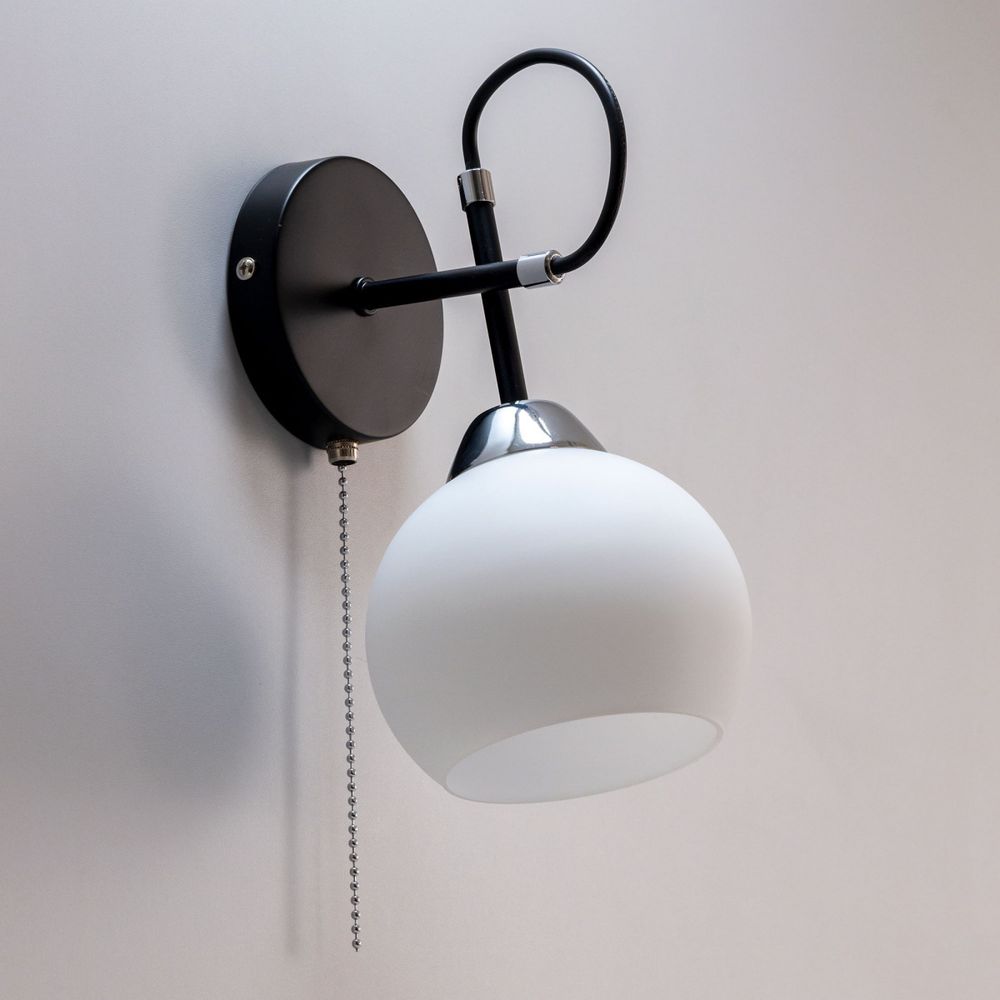 Citilux Стивен CL141411 Бра с выключателем Чёрное