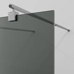 Душевое ограждение WasserKRAFT Vechte 60W44-TG 100 фиксатор серебристый/стекло тонированное