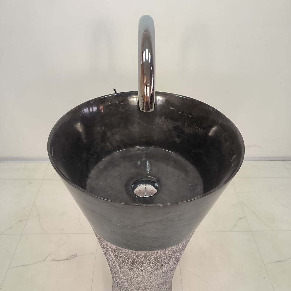 Раковина напольная из мрамора Pedestal MN-391 40*40*90
