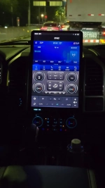 Магнитола для Ford Edge 2015+ - Carmedia ZF-1306A-S3-GE ("Тесла-Стиль") 16.8", на Android 13, 8ГБ-128ГБ