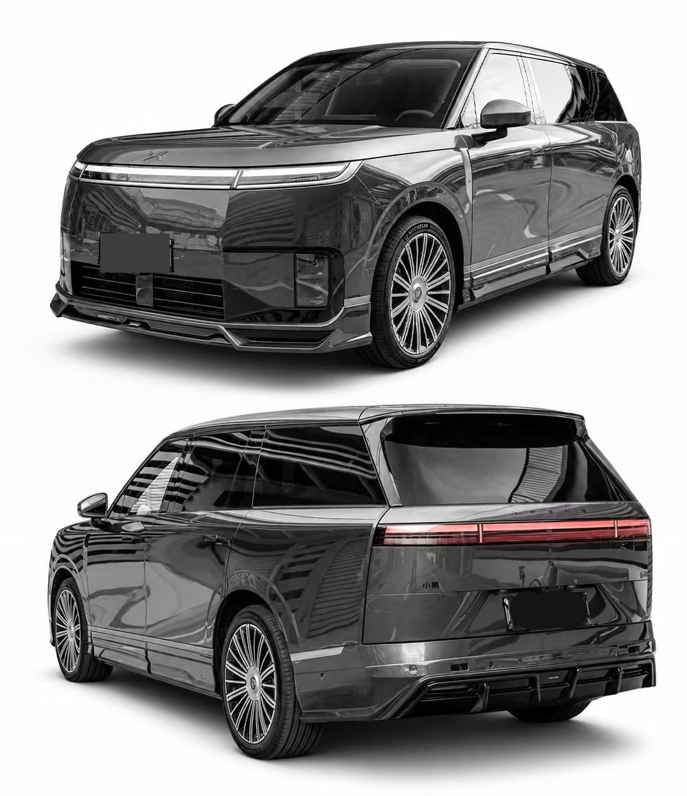 Обвес для XPENG GX 2026+ аэродинамический тюнинг губа и диффузор