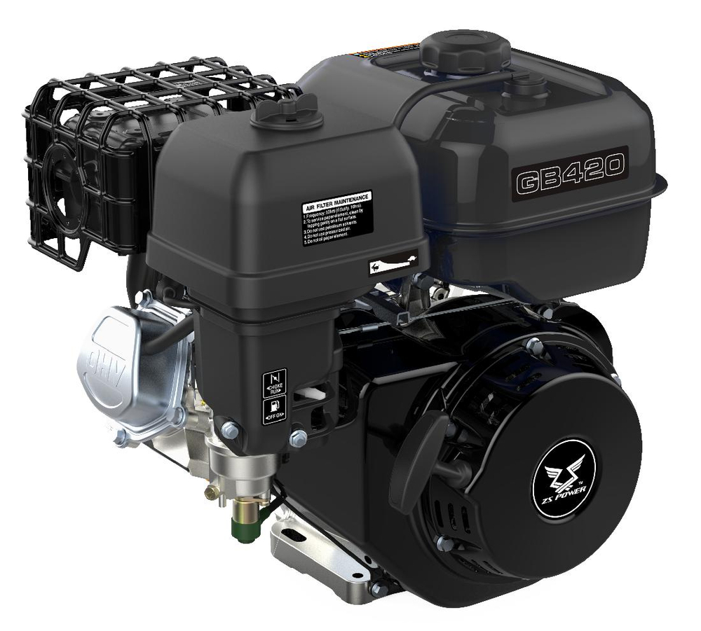 Двигатель бензиновый Zongshen GB 420 25,4 мм