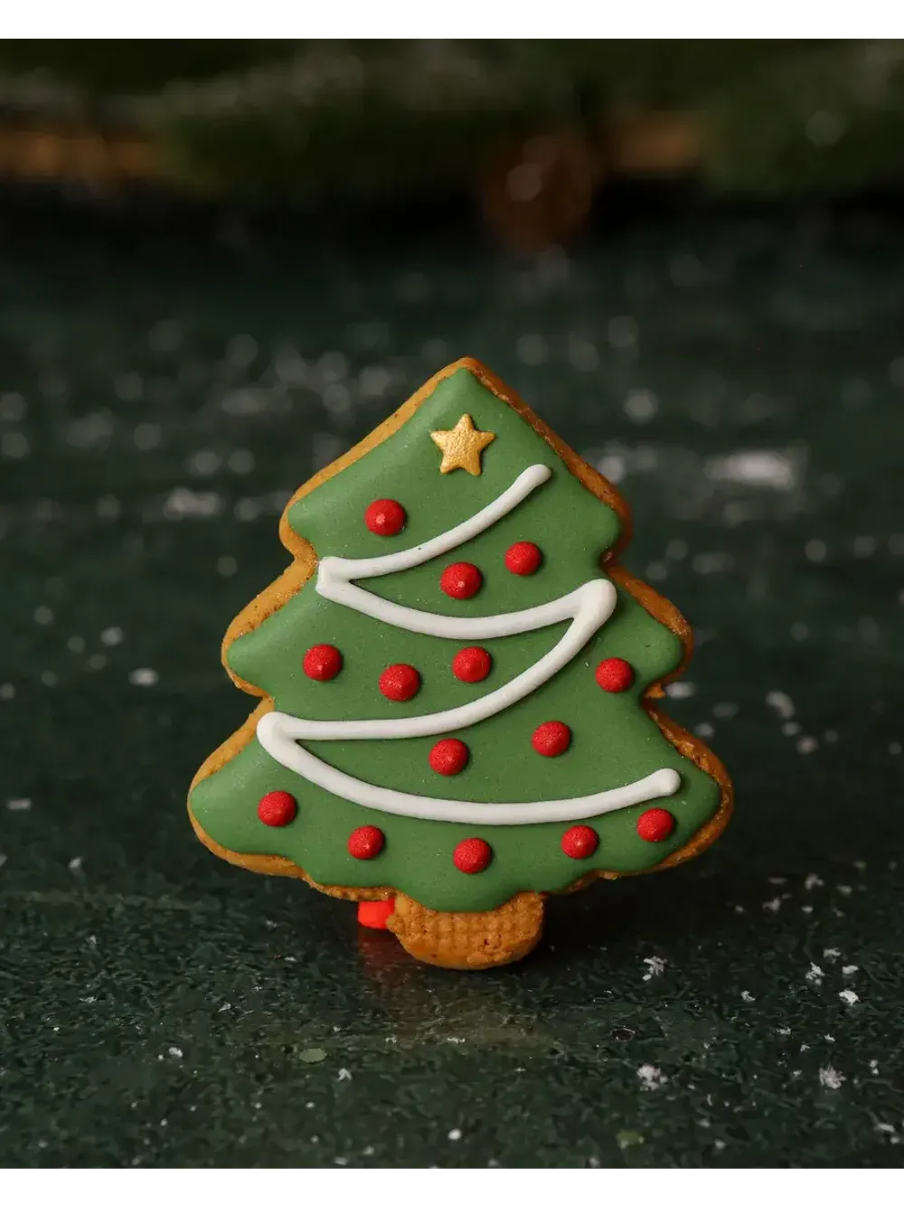 Имбирные пряники мини "Елочки" 10 шт.