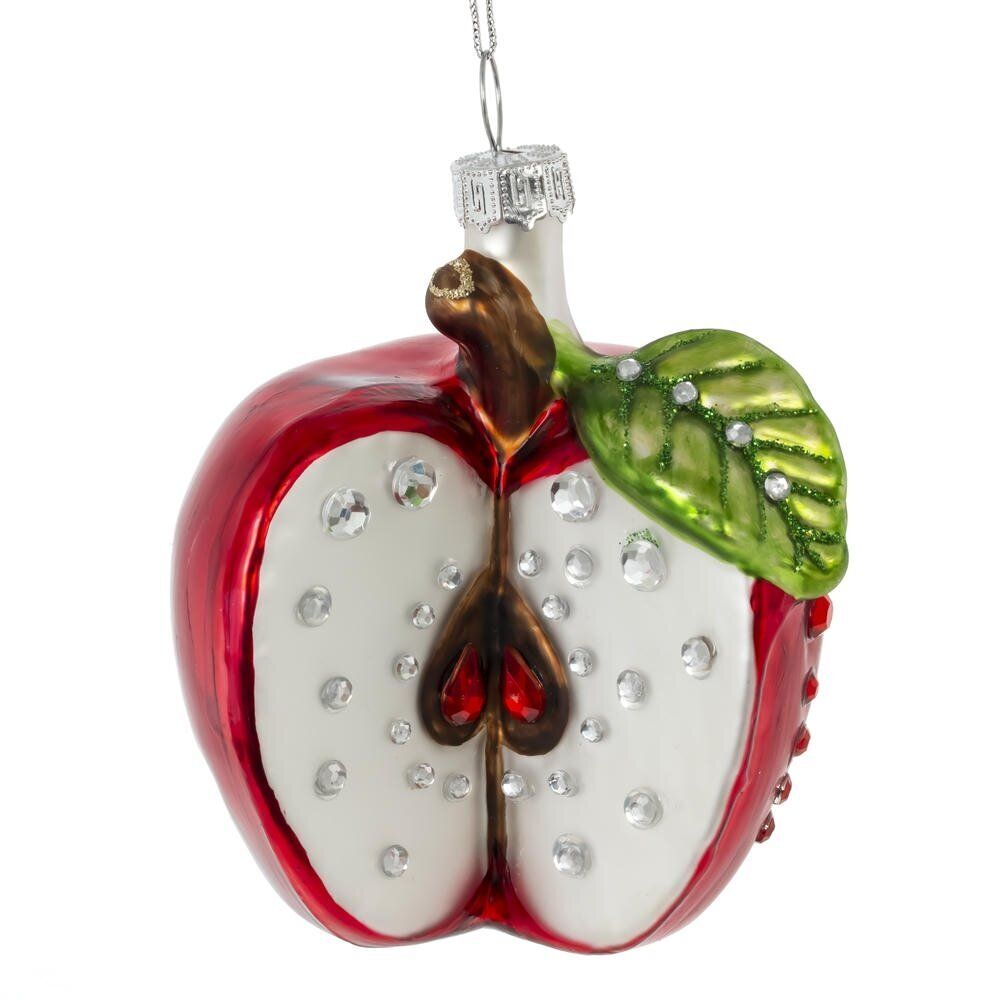 GAEM Украшение новогоднее "Яблоко", L7 W6 H10 см