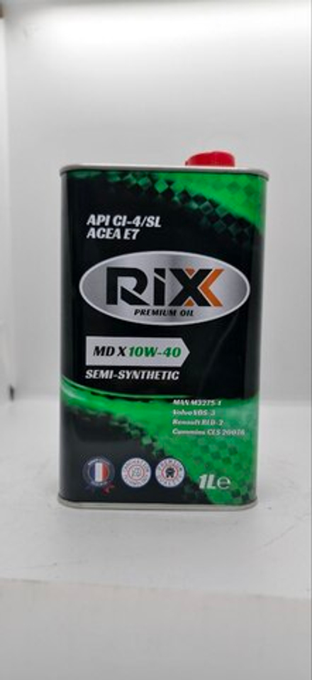 Масло моторное RIXX MD X 10W40 CI/SL 1л