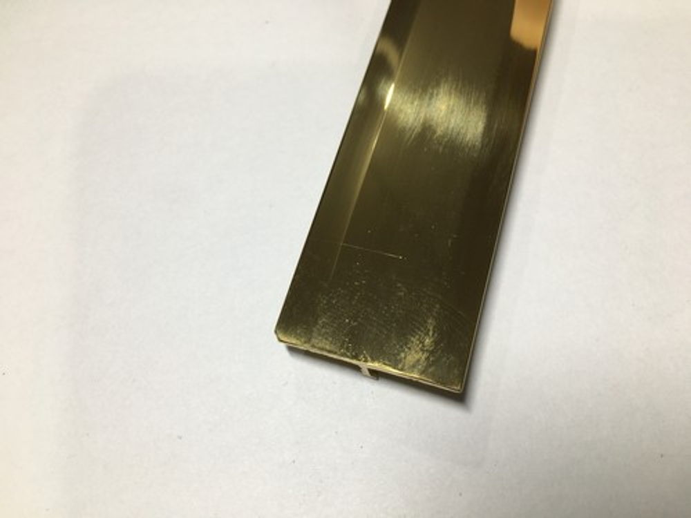 ЛТ 26мм "PW" 2.5м Полир. Т-об. латунь