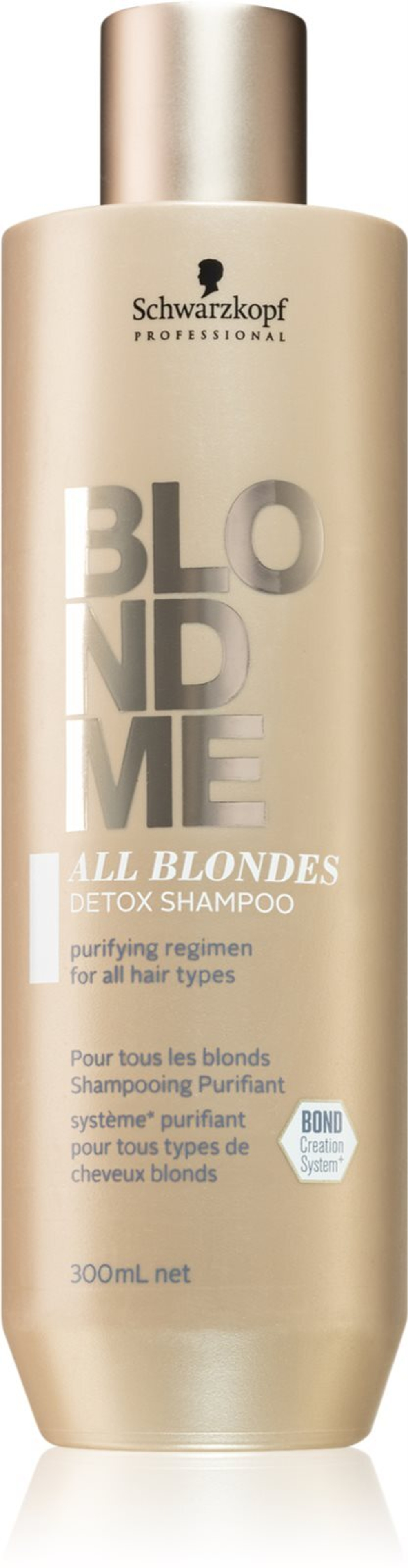Schwarzkopf Professional Blondme All Blondes Detox - очищающий и детоксицирующий шампунь для светлых и балаяжных волос /   300  ml  / GTIN 4045787641196