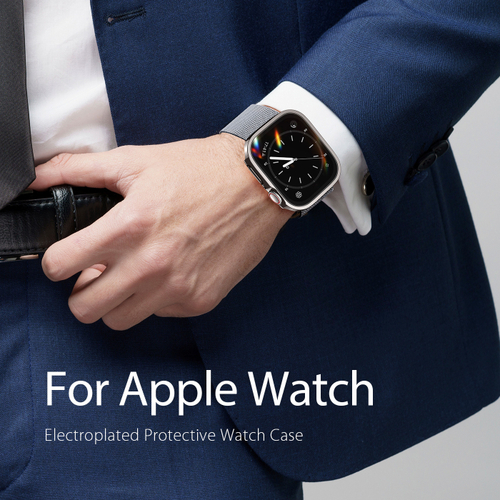 Чехол-бампер черный из TPU от Dux Ducis для смарт часов Apple Watch 10 серия, размер 42 мм, серия Hamo Series Case