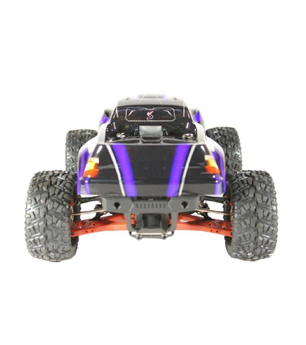 Радиоуправляемый монстр Remo Hobby SMAX UPGRADE V2.0 (синий) 4WD 2.4G 1/16 RTR