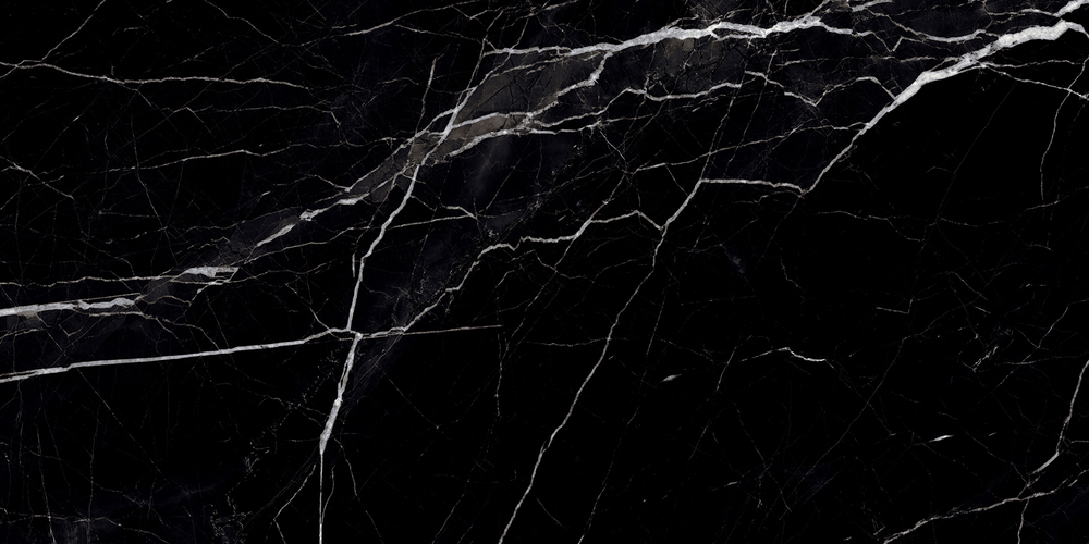 Flash Black Керамогранит черный 60x120 Полированный