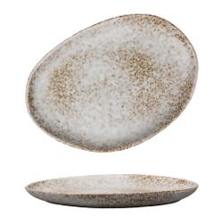 Блюдо овальное 33*24,5 см h3,2 см Brown Spider Silk P.L. Proff Cuisine [1]