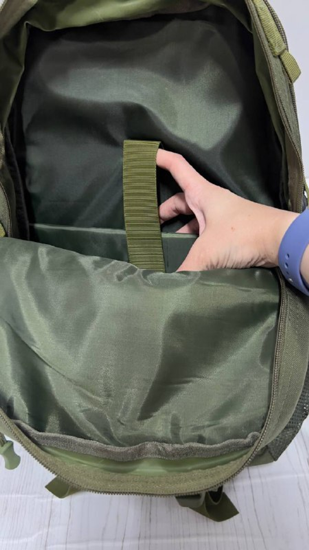 Универсальный тактический рюкзак 30-35л / олива