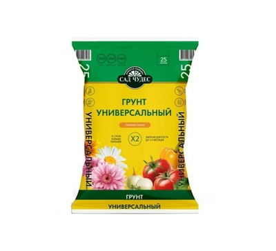 Грунт универсальный 25л "Сад Чудес"(60шт/пал)