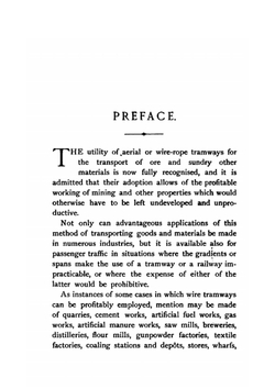 Aerial Or Wire-rope Tramways: Their Construction and Management | Alexander James Wallis-Tayler