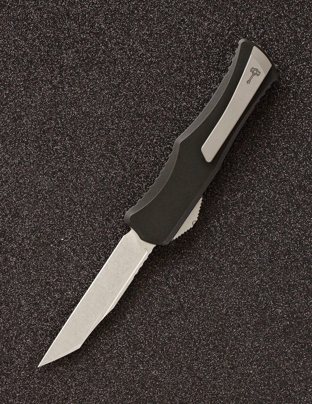 Автоматический складной нож SteelBro Freya Warncliffe Stonewash VG-10