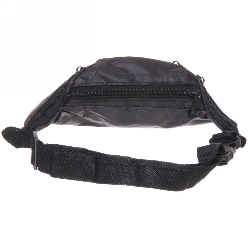 Сумка на пояс «Ultramarine - Sports Style», цвет черный, 4 кармана, 29*13*7см