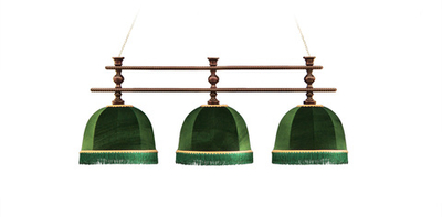 Лампа Аристократ-Люкс 3 плафона - ясень