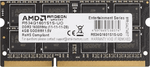Оперативная память для ноутбука 4Gb DDR3 1600MHz AMD Radeon R5 Entertainment Series R534G1601S1S-U