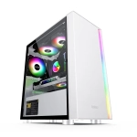 Корпус PCCooler LM300 ARGB WH mATX/ITX 2x3.5", 3x2.5", USB3.0, 2xUSB2.0, 1xFAN ARGB included (1x сзади ) White