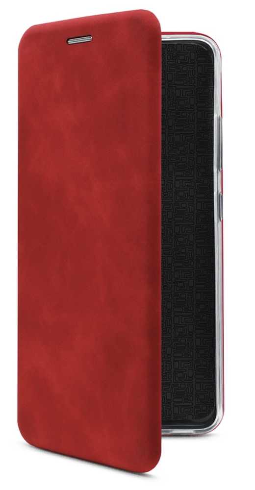 Чехол книжка Xiaomi Redmi 9A силикон матовый Red Zibelino