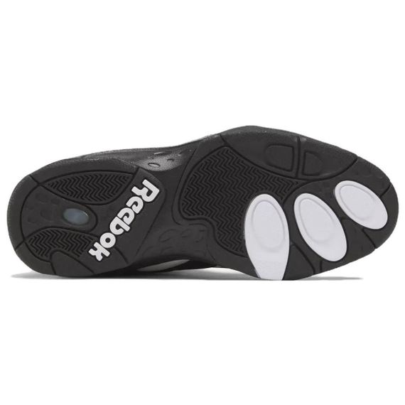 reebok The Pump Винтажные баскетбольные кроссовки MID Топ Черно-белая панда Унисекс