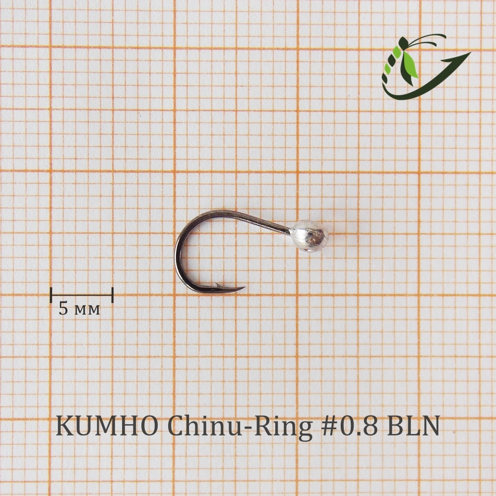 Крючок с напайкой Kumho Chinu-Ring (50 шт/уп)