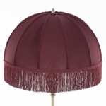 Citilux Базель CL407933 Торшер бронза с красным абажуром