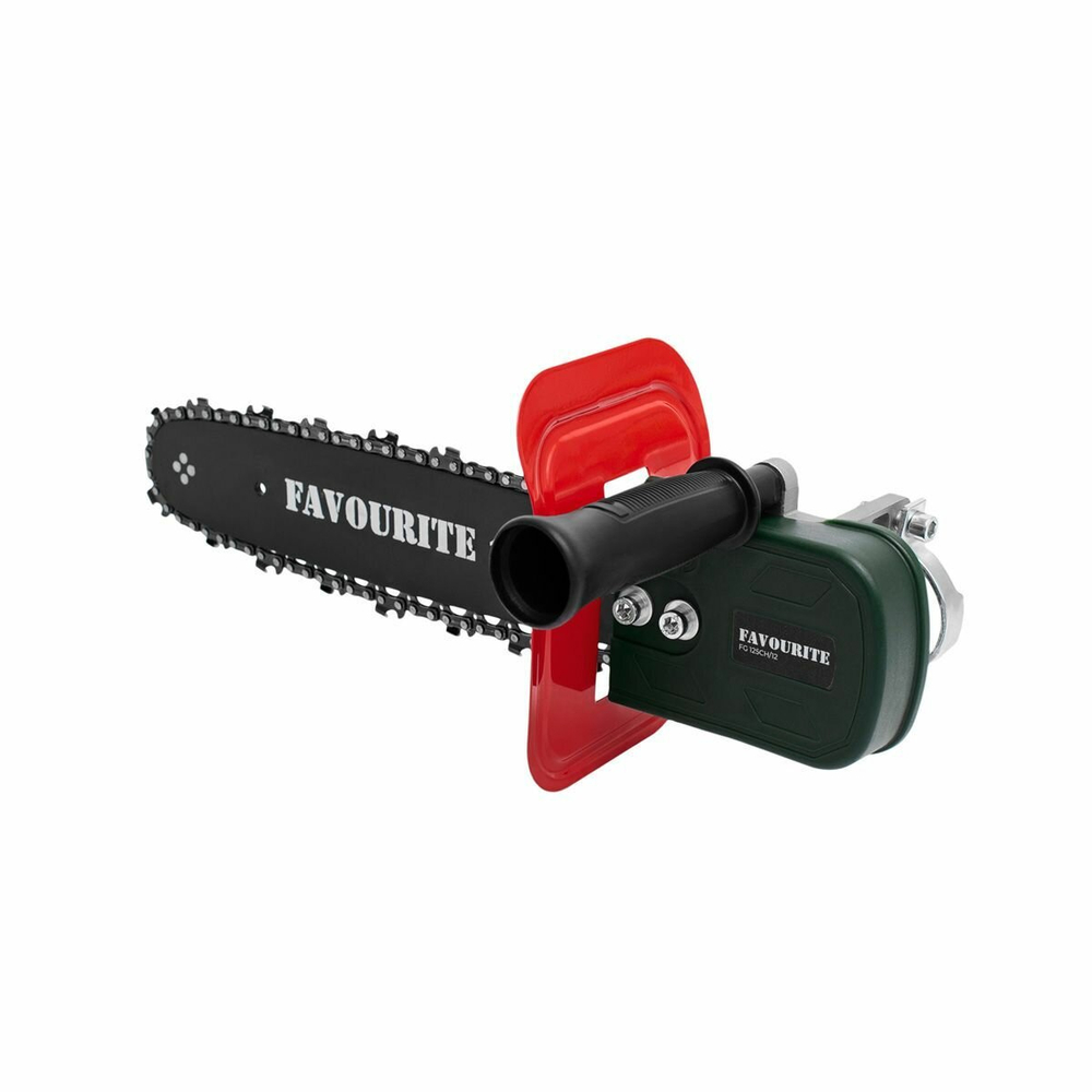 Цепная насадка для УШМ диск 125 мм/Пила цепная FAVOURITE FG 125CH/12 , 12"/30.5 см, 1.3 мм, 3/8", 45 звеньев