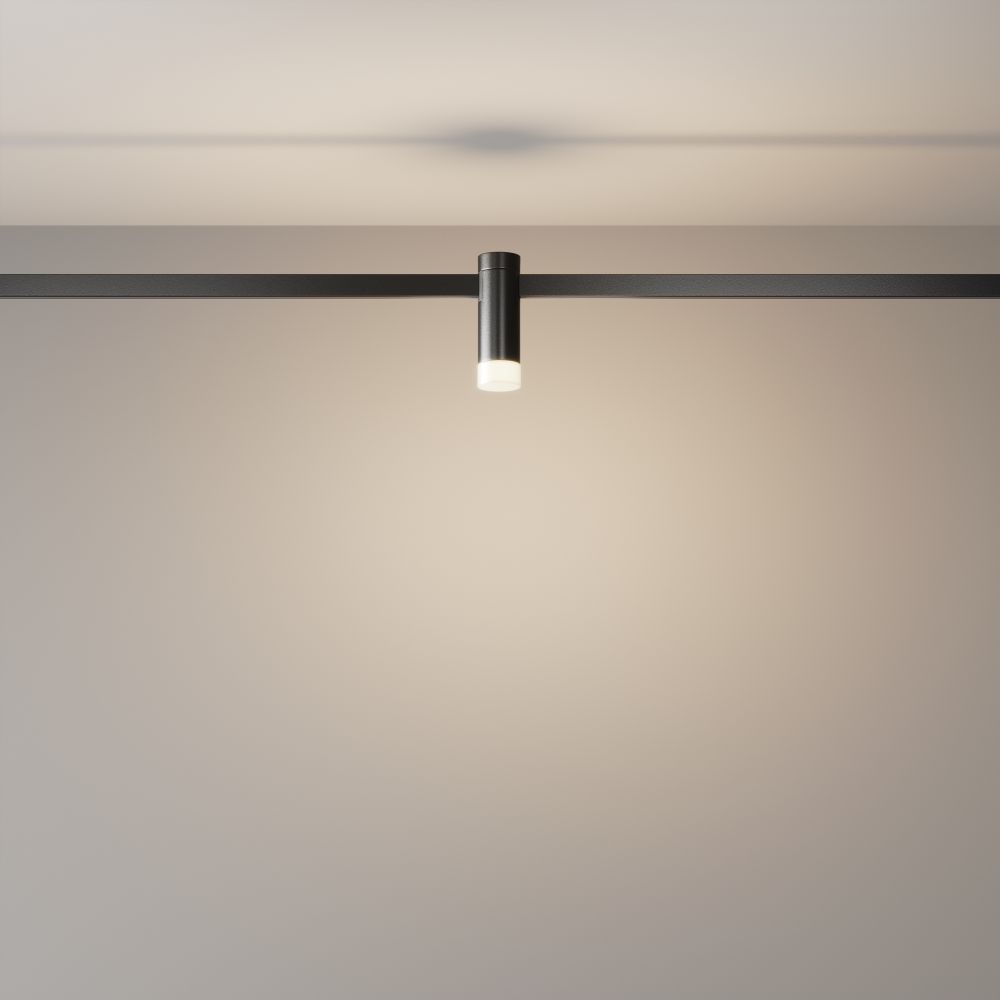 Трековый магнитный светодиодный светильник Maytoni Flarity   TR145-1-3W3K-W-B