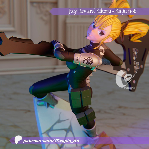 Кикору Синомия Кайдзю Кайдзю номер 8 Фигурка