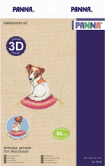 Набор для вышивания "PANNA"IG-7015 "Игрушка. Дружок" 8.5 х 9 см