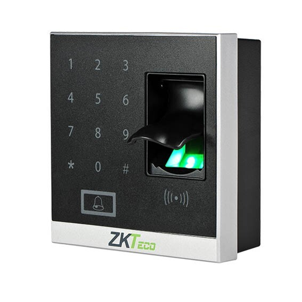 ZKTeco X8s [MF] биометрический терминал контроля доступа со сканером отпечатков пальцев и встроенным считывателем RFID карт MIFARE