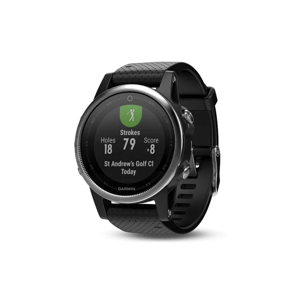 Смарт-часы Garmin Fenix 5s, черный, 010-01685-02