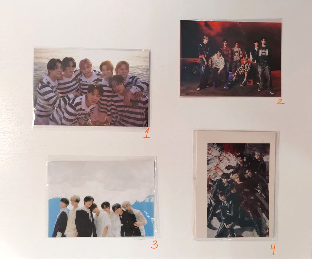 Открытки Enhypen (weverse shop)