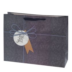 GAEM Пакет подарочный (бумага 210г/м2, блок 12шт), L47 W15 H36 см, 4в.