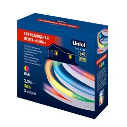 ULS-N22 5M-RGB-1.5M IP67 RRP50C01 Комплект светодиодной ленты 5 м. IP67. RGB. Cетевой шнур 1.5 м с контроллером. TM Uniel