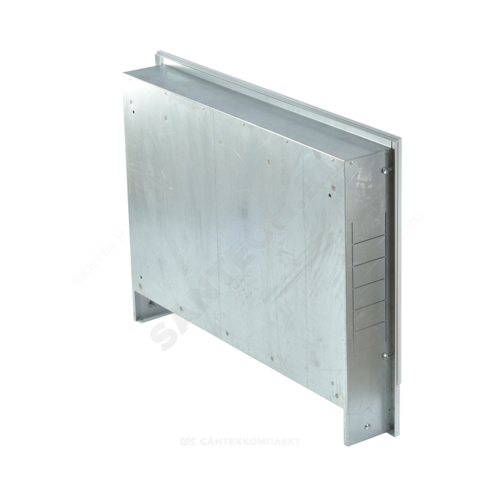Шкаф коллекторный встраиваемый сталь ШРВ-4 850х120-180х648-708мм ФАЭКС