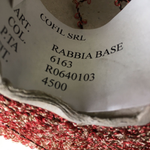 RABBIA BASE - Cofil S.R.L.; 20% хлопок, 30% вискоза, 50% п/а; букле; 450м/100гр; col. 6163, цвет: светло-коричневый + ализариновый красный