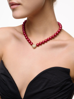 Kолье "Autumn Heart Red" Gold