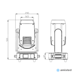 Световой прибор Amixled BEAM 9R