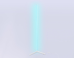 FL8025 WH белый LED 20W RGB D32*1650 (ПДУ РАДИО 2.4G)