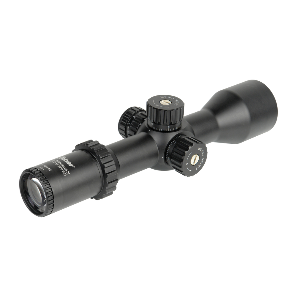 Прицел оптический Veber Black Russian 3-12x42 SF FFP RG