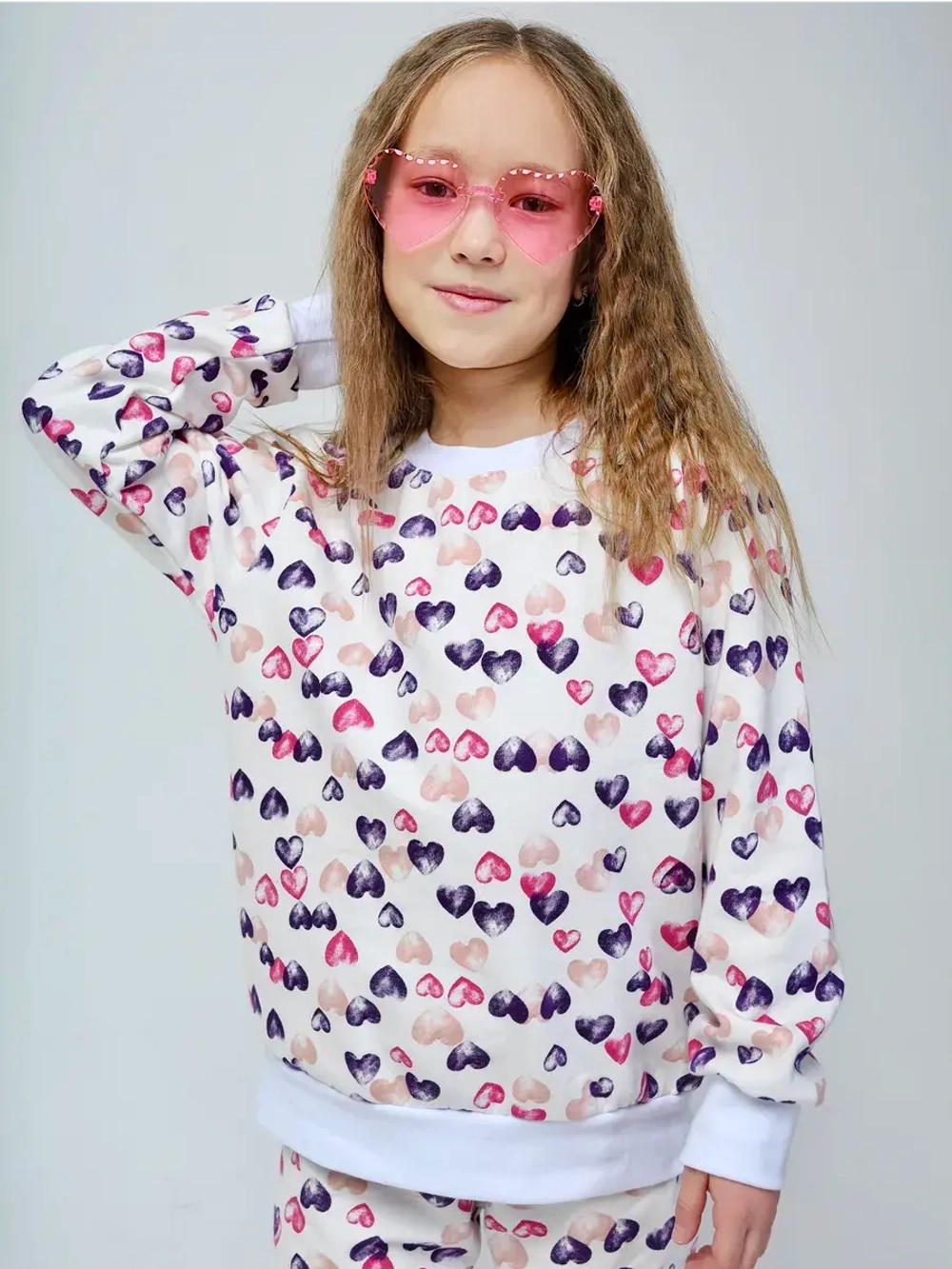 Спортивный костюм сердечки