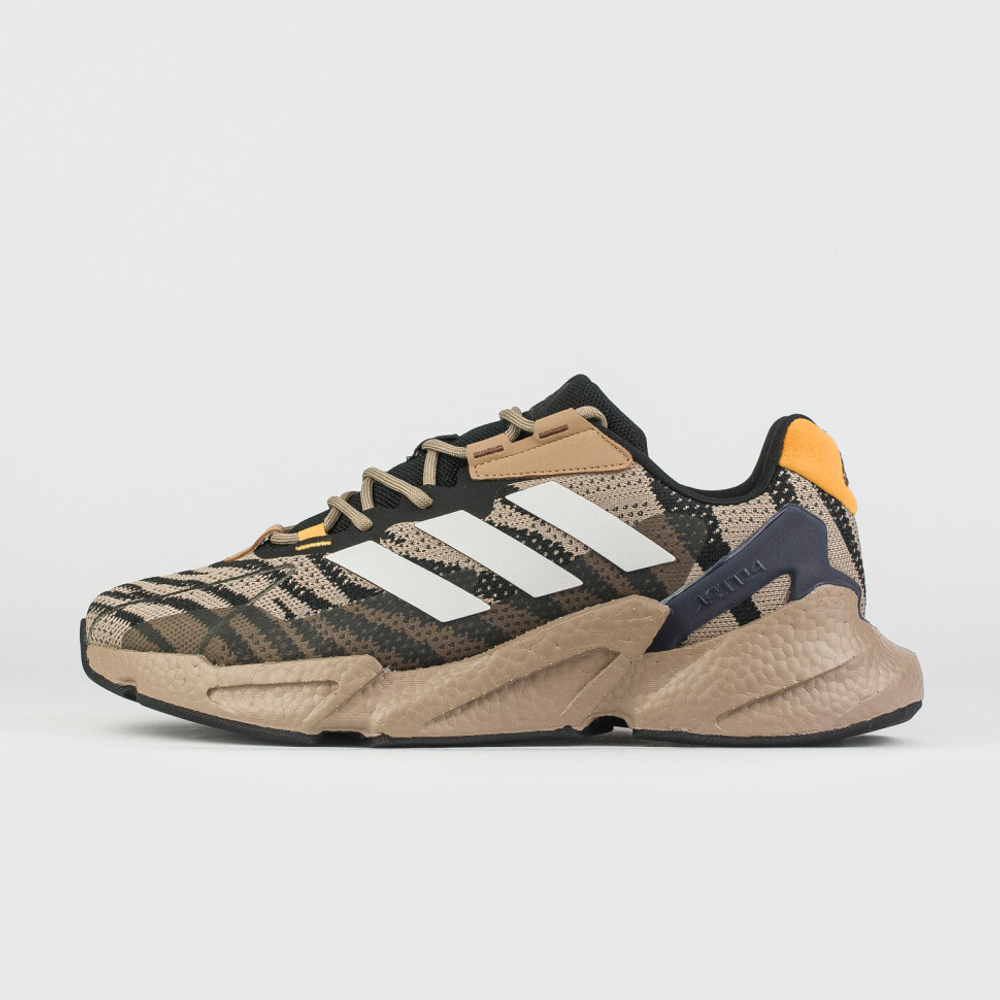 кроссовки Adidas X9000L4 Boost Brown Yellow