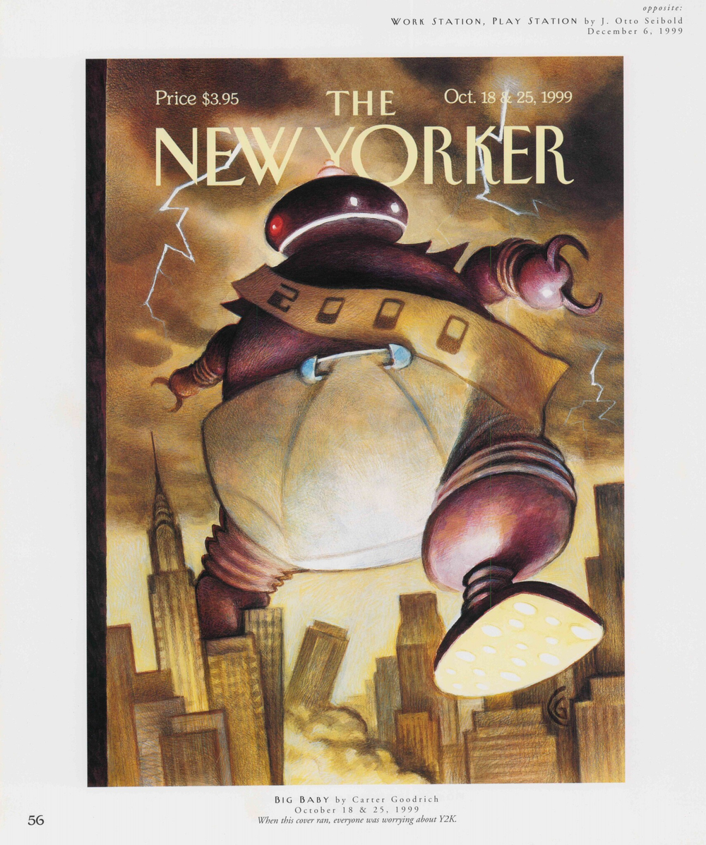 Постер журнала The New Yorker 18-10-1999, двусторонний