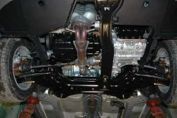 Защита картера и КПП Sheriff для Mitsubishi Galant IX (DJ1A) 2003-2012 арт.14.1103