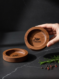 Соусники деревянные круглые (2 шт.)