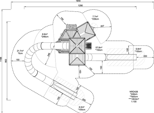 Замок (10 м), маленький